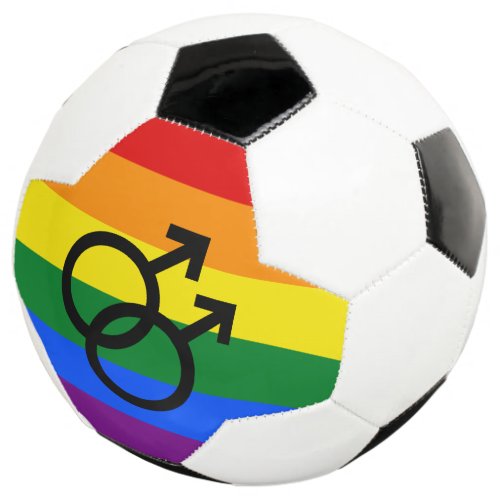 Rainbow Pride Soccer Ball