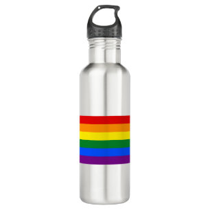 Rainbow Pride Stainless Steel Water Bottle