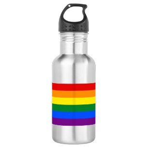Rainbow Pride Stainless Steel Water Bottle