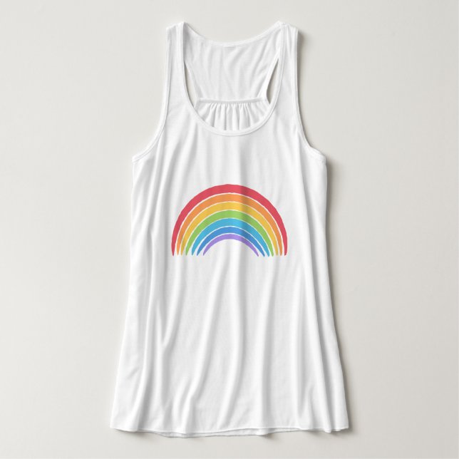 Rainbow Pride Tank Top (Design Front)