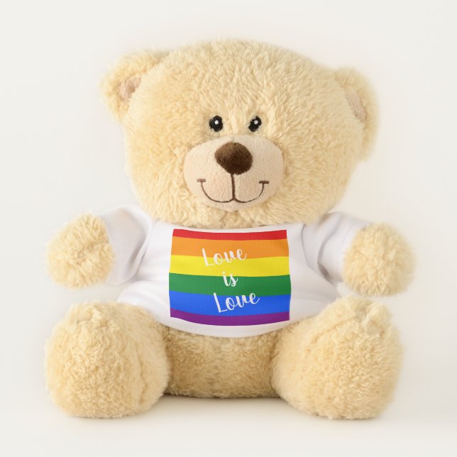 Rainbow pride - Teddy bear (Front)