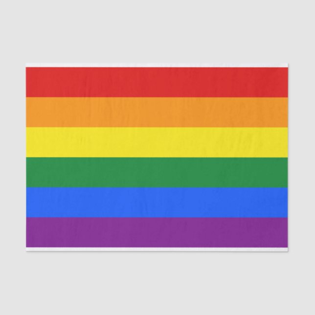 Rainbow Pride Tissue Paper (Front)