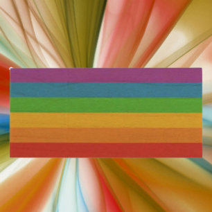 Rainbow Pride USB Wood Flash Drive