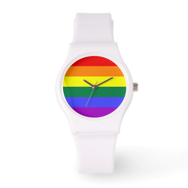 Rainbow Pride Watch (Front)