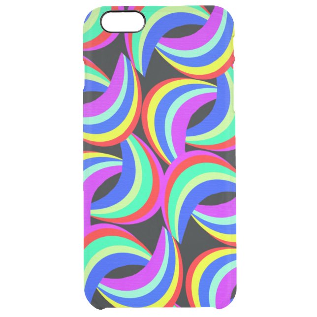 Rainbow Print Uncommon iPhone Case (Back)