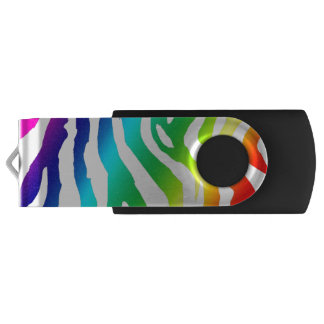 Rainbow print USB Flash Drive