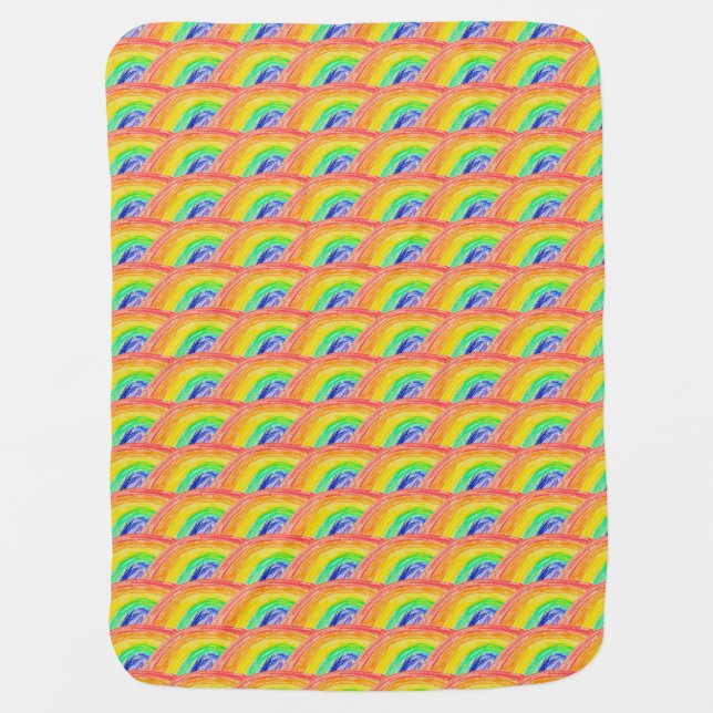Rainbow Printed Blanket (Front)