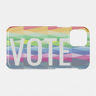 Rainbow Prism Abstract Geometric Design - VOTE iPhone 11 Pro Case