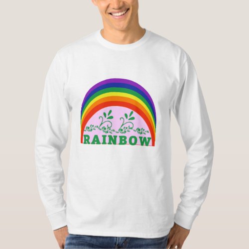 Rainbow Prismatic Creations T_Shirt