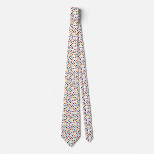 Rainbow Progress Pride Flag Stars Quasar Neck Tie