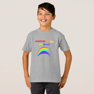 RAINBOW PROUD TO BE AN ALLY T-Shirt