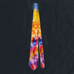 *~* Rainbow Psychodelic Retro Hipster Tie Dye Tie<br><div class="desc">Energetically Enhanced Abstract Psychedelic Retro Hippie Hipster cool neat and fire Hot burning Colors Celestial Super Nova Spiral Swirl Cosmic Universe 60's Boomer design tie dye men's tie. This popular design is a real Classic. It is Fun Cute Cool and Far Out Man :) The colors are good for any...</div>