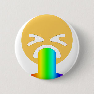 rainbow puke emoji button