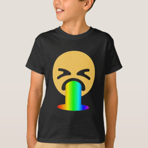 rainbow puke emoji T-Shirt