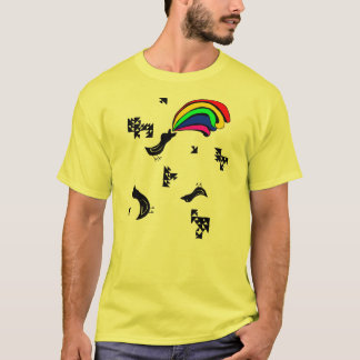 Rainbow puke T-Shirt
