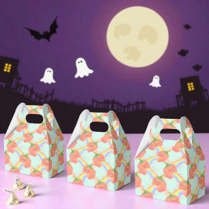 Rainbow Pumpkin Fun, Party Favor Boxes