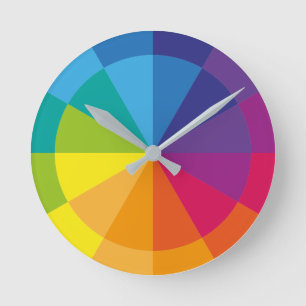 Rainbow Pure Round Clock
