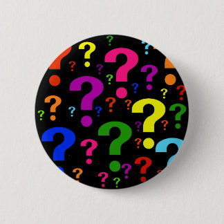 Rainbow Question Marks Button