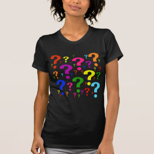 Rainbow Question Marks T-Shirt