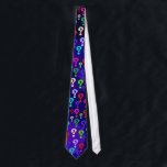 Rainbow Question Marks Tie<br><div class="desc">This design of many different rainbow colored question marks can be worn on any occasion from parties, a night on the town, or school and college to create an aura of mystery about you.</div>