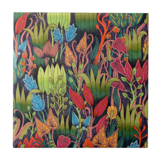 Rainbow Rainforest Tile