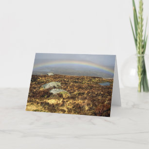 Rainbow Rannoch Moor Postcard