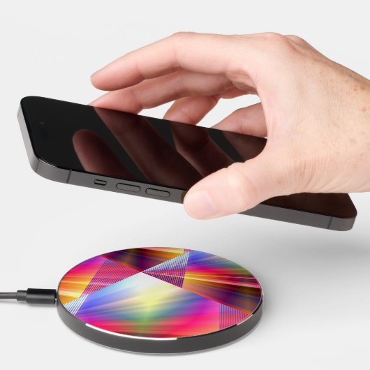 Rainbow Rays Wireless Charger (Hand)