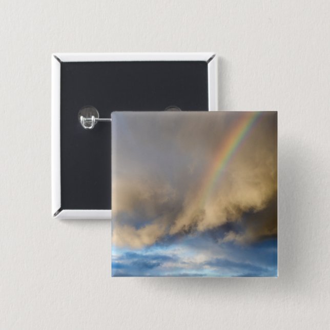 rainbow rebellion button (Front & Back)