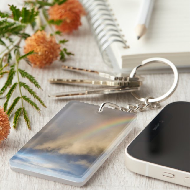 rainbow rebellion keychain (Front Right)