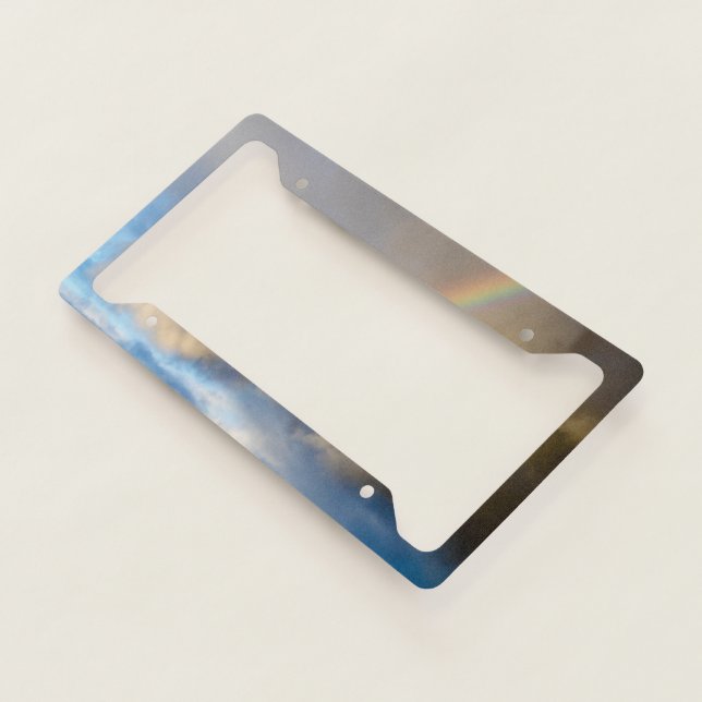 rainbow rebellion license plate frame (3/4)