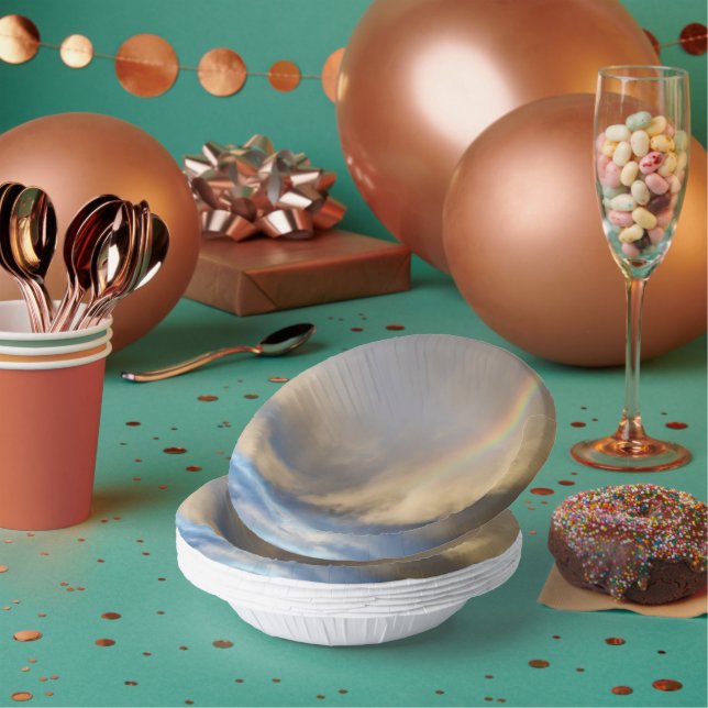 rainbow rebellion paper bowls (Multi)