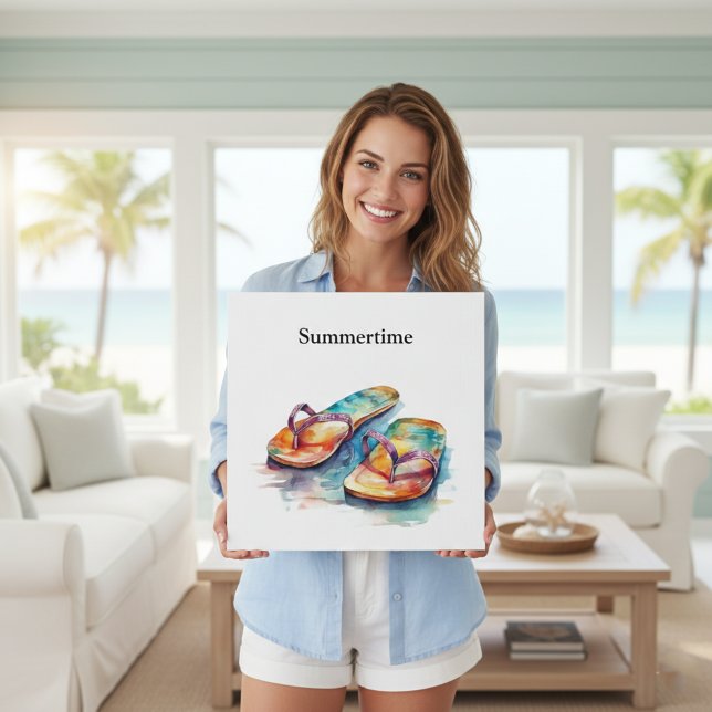 Rainbow Reef Flip Flops, custom Sign (Creator Uploaded)