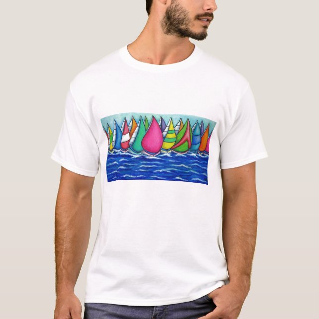 Rainbow Regatta T-shirt (Front)