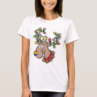 Rainbow Reindeer T-Shirt