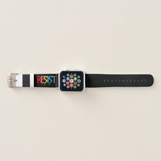 Rainbow Resist Apple Watch Band