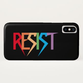 Rainbow Resist iPhone X Case