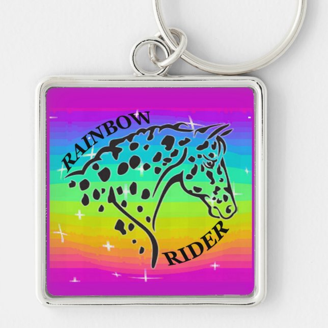 RAINBOW RIDER KEYCHAIN (Front)