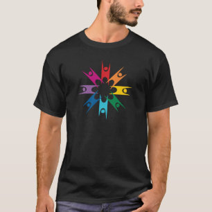 Rainbow Ring of Humanists T-Shirt