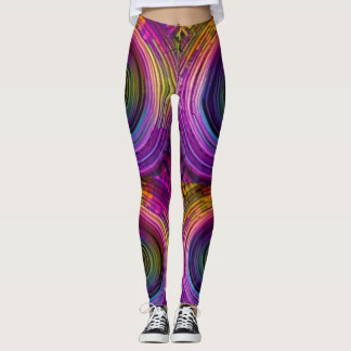 Rainbow Ripple Leggings