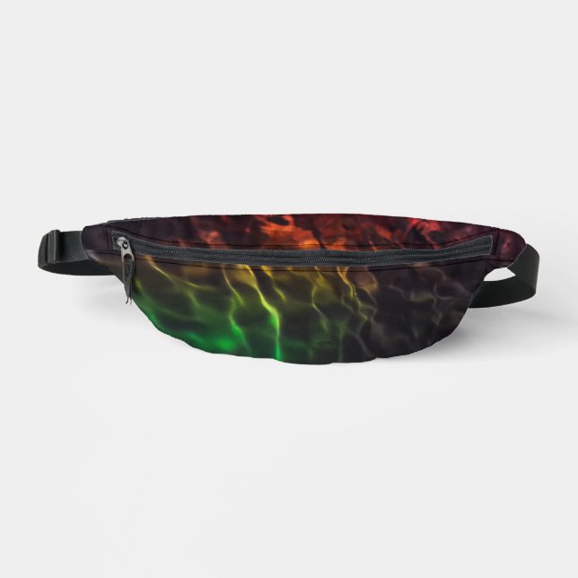 Rainbow Ripples Fanny Pack (Front)