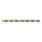 Rainbow Ripples Satin Ribbon (Front)