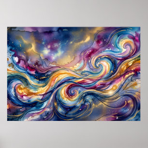 Rainbow River Spirit Energy Wall Art