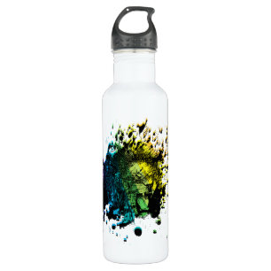 Rainbow Roaring Lion Stainless Steel Water Bottle