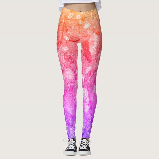 Rainbow Rocks Leggings (Front)