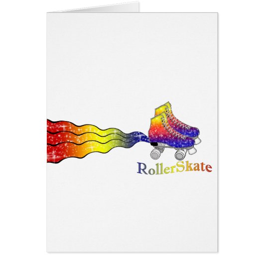 Rainbow Rollerskates Cards (Front)