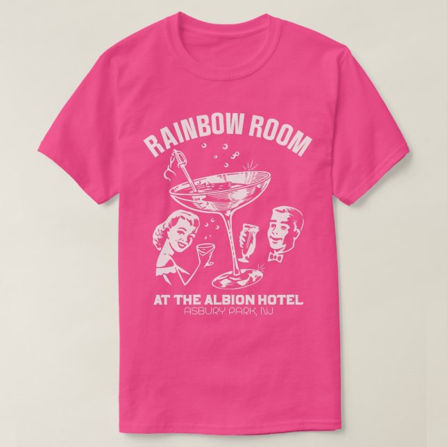 Rainbow Room at the Albion Hotel Defunct Nightclub T-Shirt (Design Front)