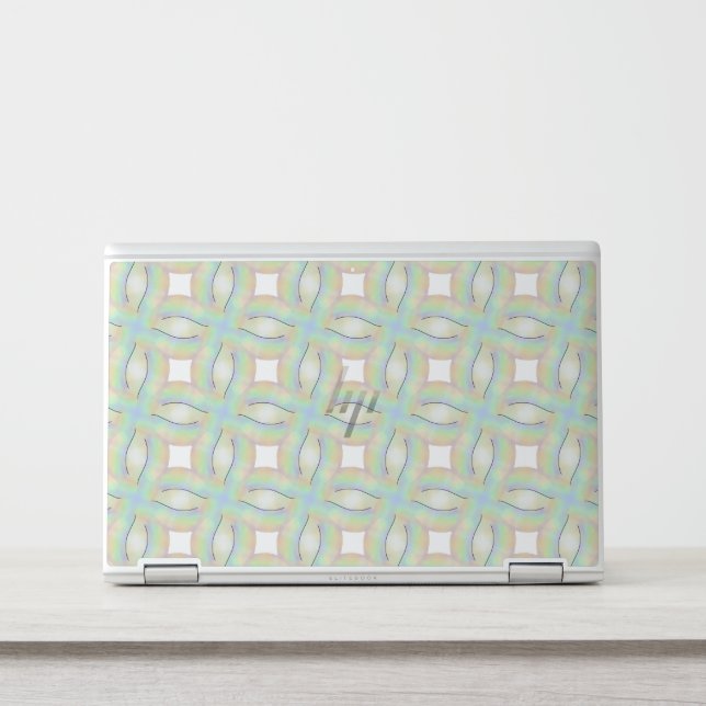 Rainbow Rope 3D HP Laptop Skin (Front)