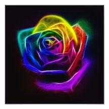 Rainbow Rose Fractal