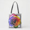 Rainbow Rose Tote