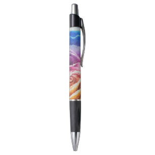 Rainbow Rose Watercolor Pen